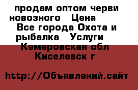 продам оптом черви новозного › Цена ­ 600 - Все города Охота и рыбалка » Услуги   . Кемеровская обл.,Киселевск г.